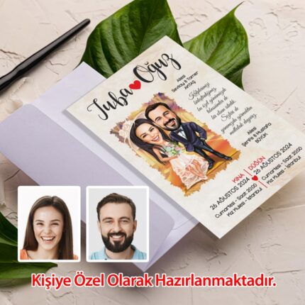 Karikatürlü Davetiye