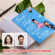 Karikatür Davetiye Sdf 507