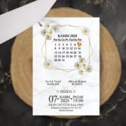 Papatyalı Çiftli Davetiye