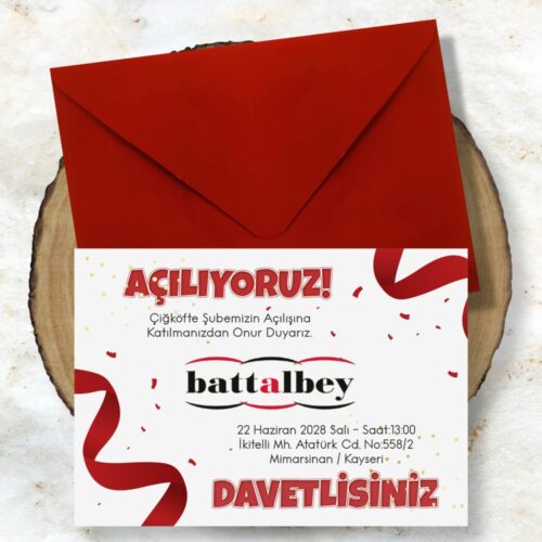 SDF 612 Açılış Davetiyesi