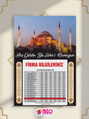 2026 Özel Tasarım Ramazan İmsakiye 750 Adet - Görsel 18