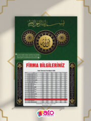 2026 Özel Tasarım Ramazan İmsakiye 750 Adet - Görsel 15